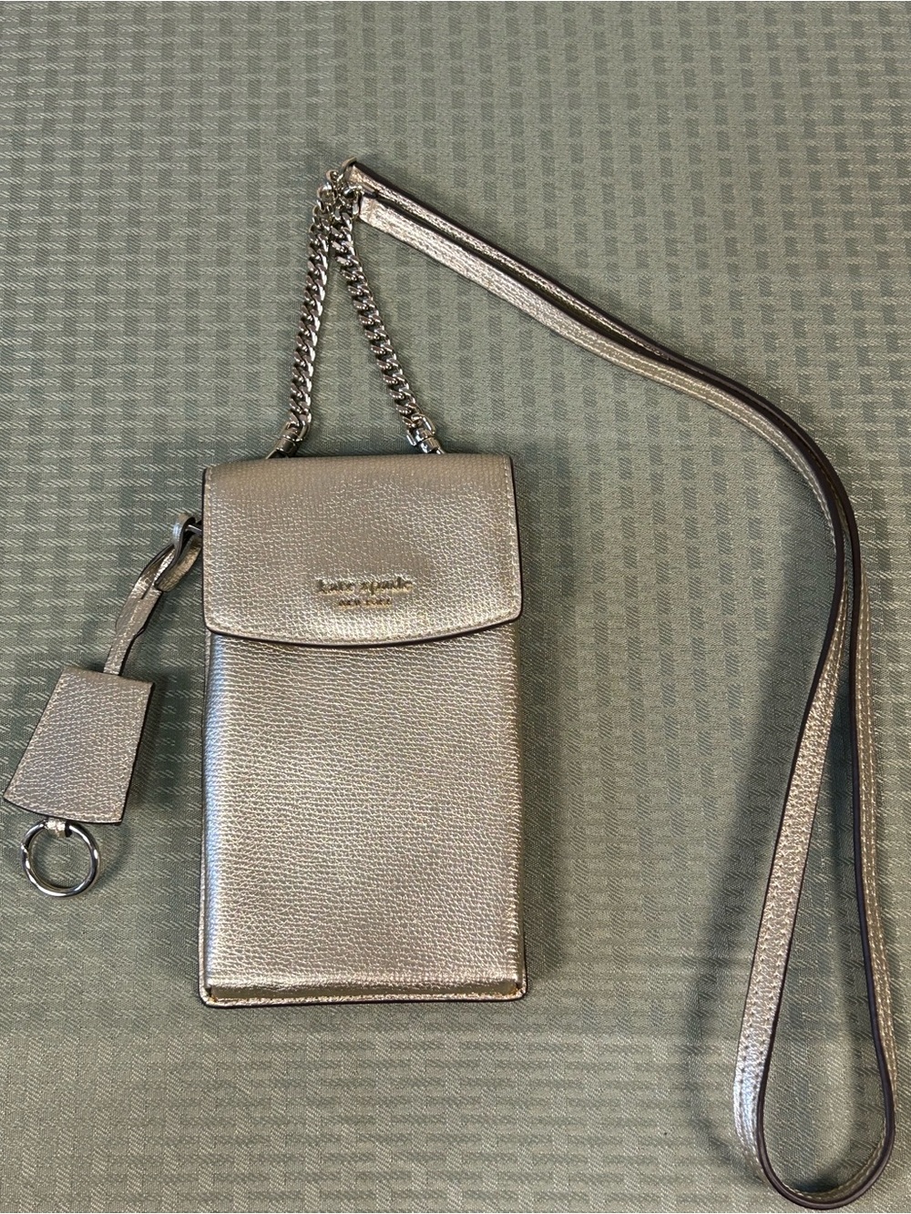 Kate Spade Tinsel North South Flap Phone Crossbody Bag ✨🤩